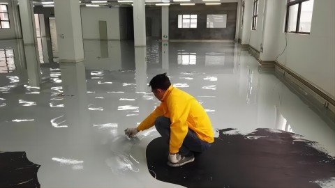 临夏防腐防静电地坪,防腐防静电自流平地坪